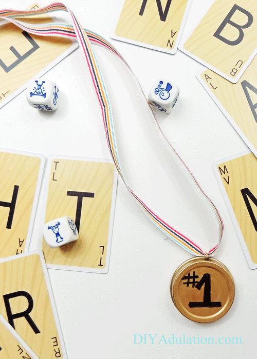 Competition is a healthy part of life. Surprise your kiddos at the next family game night with this easy DIY game night medal and watch the fun unfold!