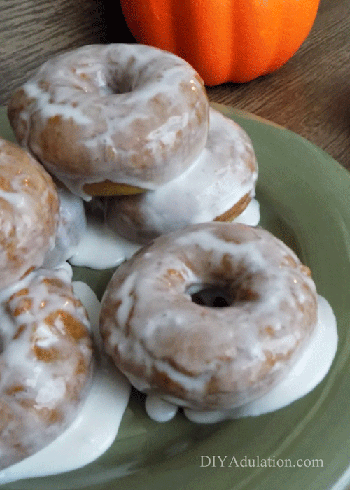Quick breakfasts don’t have to be limited to cereal and Pop Tarts. These easy homemade pumpkin spice donuts are a delicious grab and go breakfast!