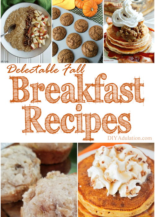 Delectable Fall Breakfast Recipes + MM 174