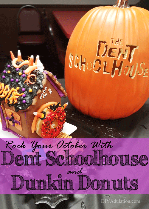 Go behind-the-scenes at one of the top rated haunted houses in the country! Then find out how to rock your October with Dent Schoolhouse and Dunkin Donuts! #ad #ddcincy