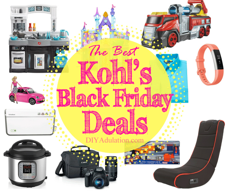 The Best Black Friday Deals at Kohl's 2017 DIY Adulation