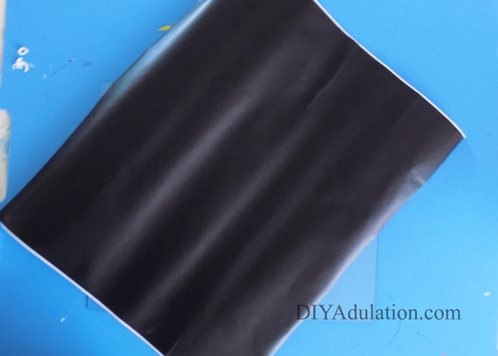 Rectangular Piece of Chalkboard Contact Paper