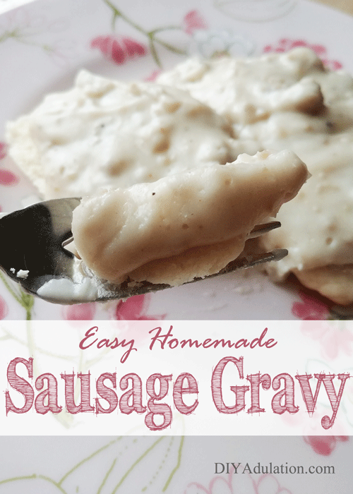 Easy Homemade Sausage Gravy Recipe