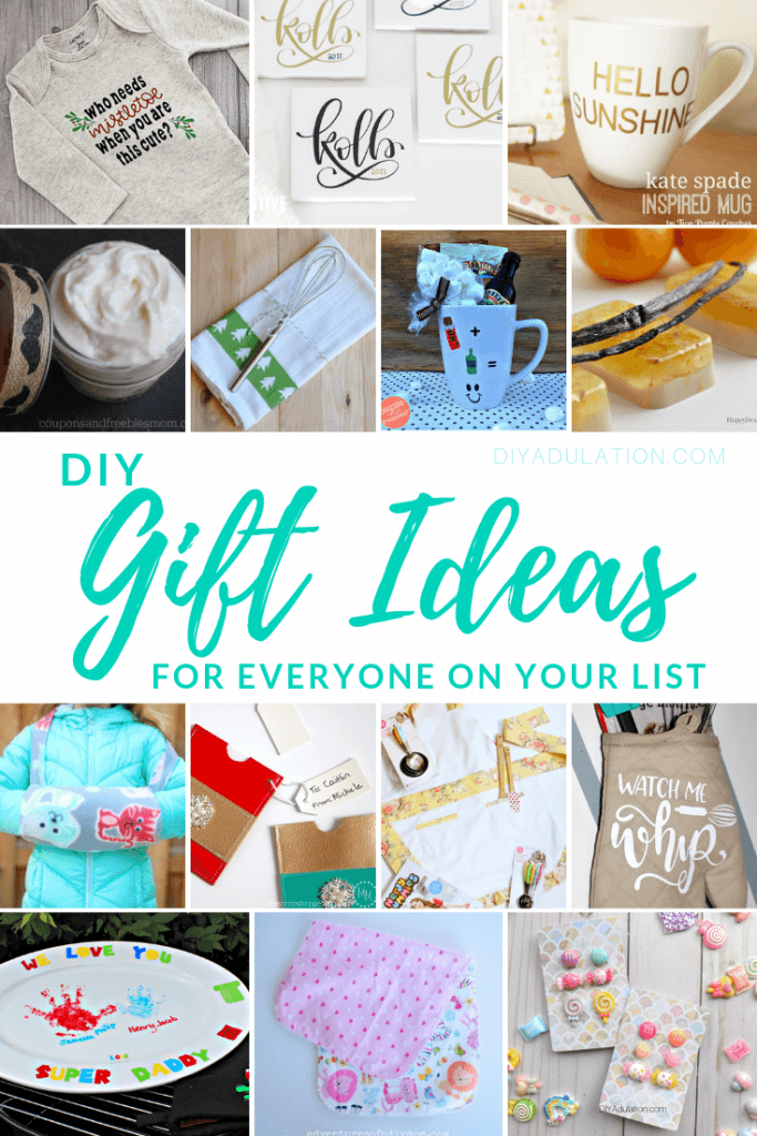 DIY Gift Ideas for Everyone on Your List
