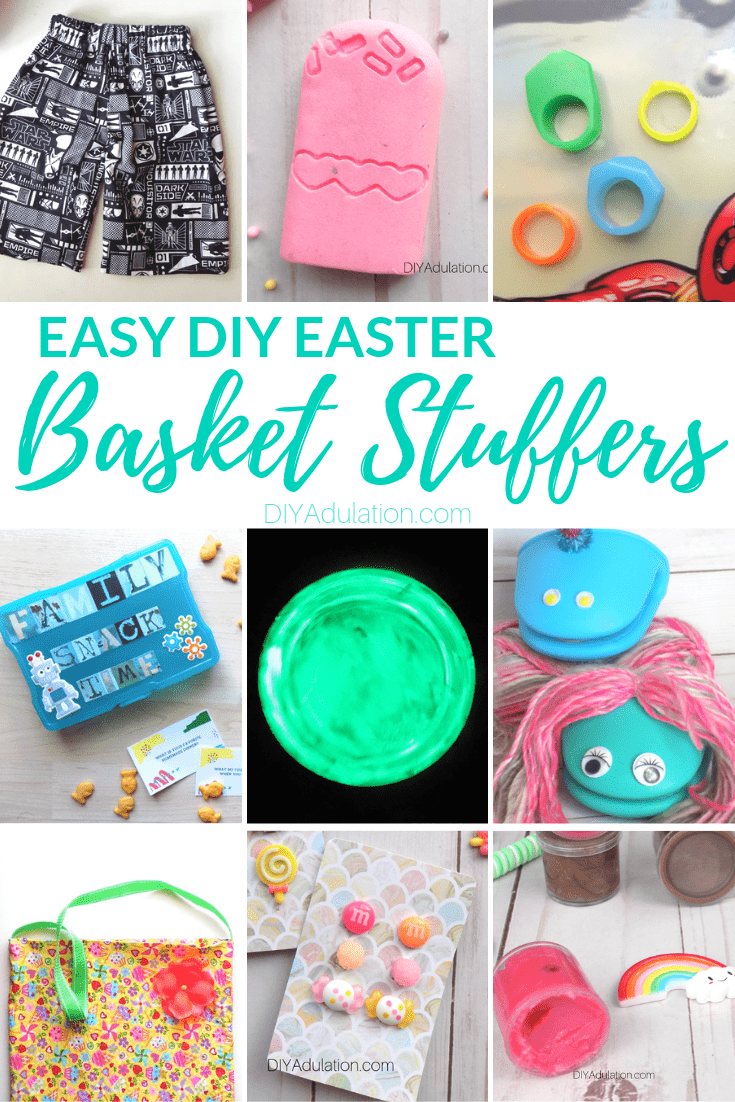 Easy DIY Easter Basket Stuffers for Kids DIY Adulation