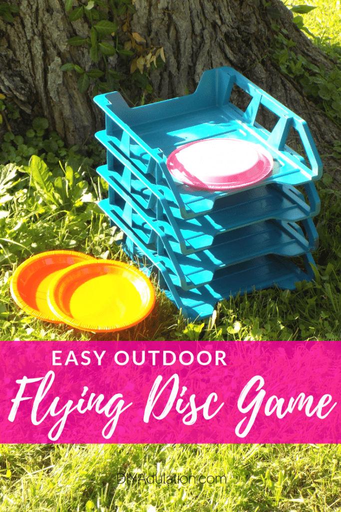 Easy Outdoor Flying Disc Game DIY