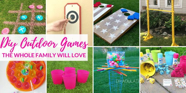 DIY Outdoor Games the Whole Family Will Love - DIY Adulation