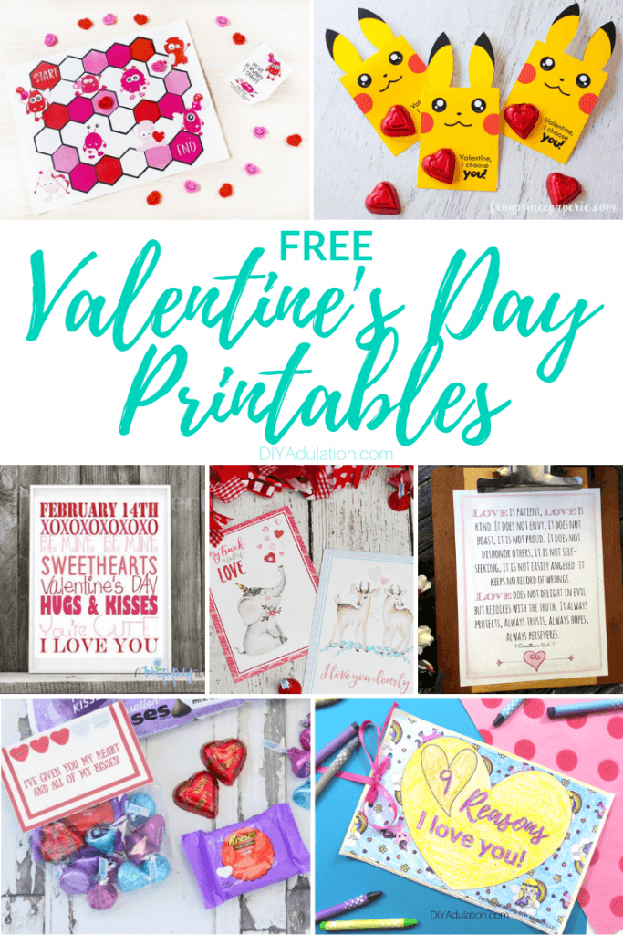 Free Valentine’s Day Printables for an Easy Holiday