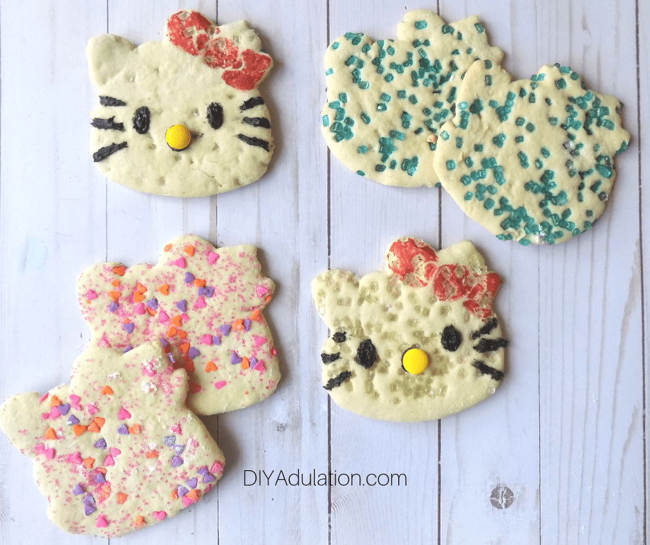 Hello Kitty Sugar Cookies