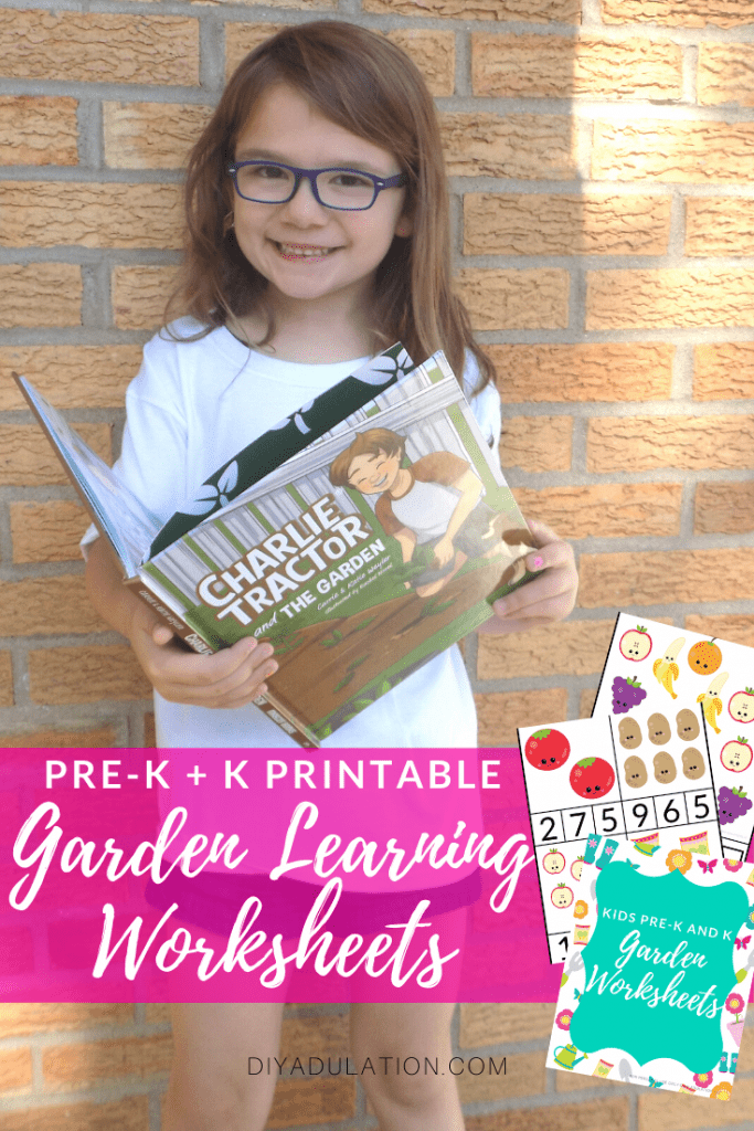 Garden Learning Printable Worksheets for Pre-K and K